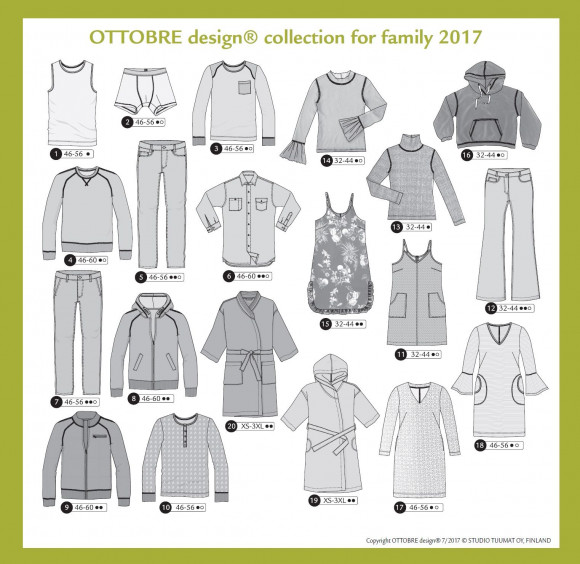Журнал OTTOBRE design® Family 7/2017