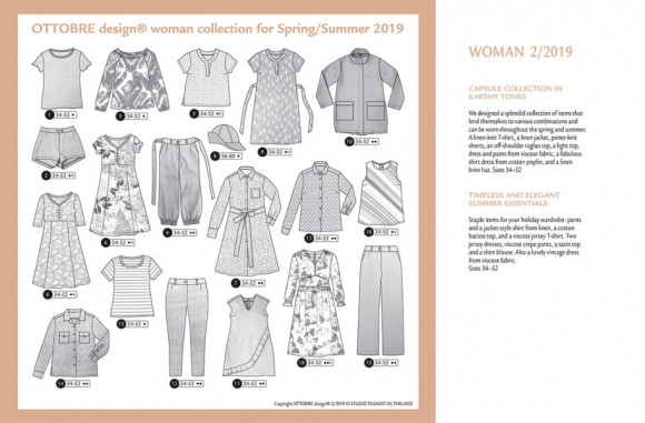 Журнал OTTOBRE design® Woman 2/2019