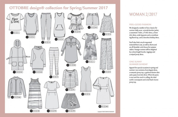 Журнал OTTOBRE design® Woman 2/2017 Журнал OTTOBRE design® Woman 2/2017