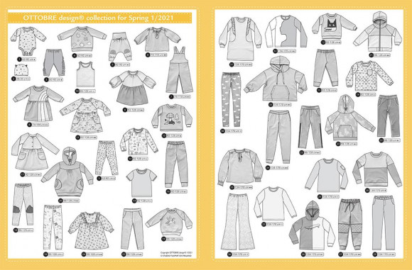 Журнал OTTOBRE  Kids 1/2021